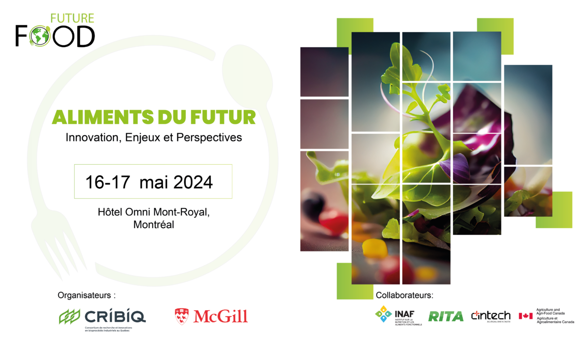 Symposium Aliments du futur 2024 : Innovations, enjeux et perspectives